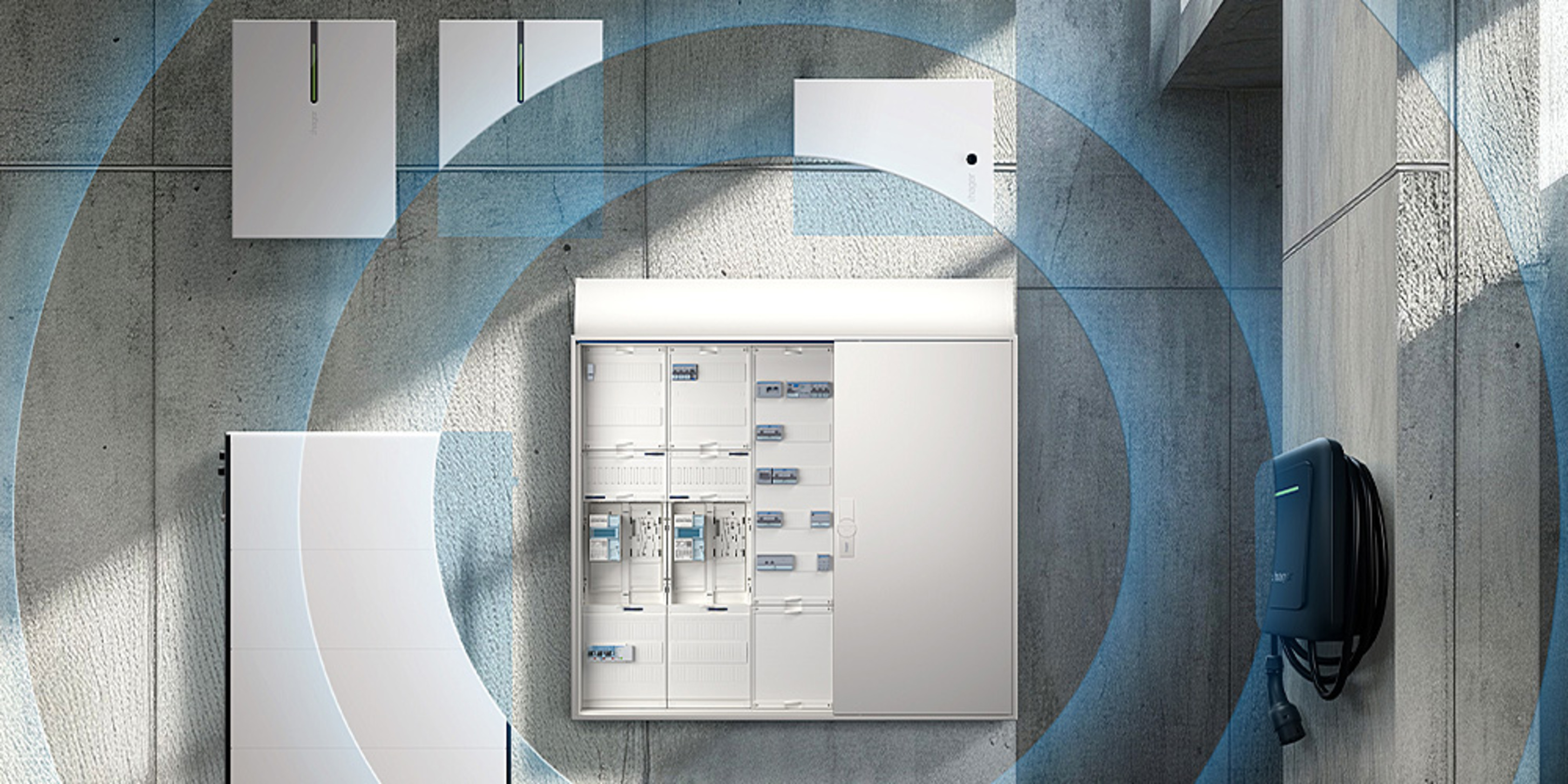 Energiemanagement System flow bei V-Tech Elektroinstallation in Königsbrunn
