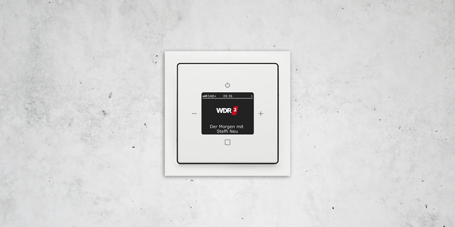 Busch-Radio DAB+ bei V-Tech Elektroinstallation in Königsbrunn