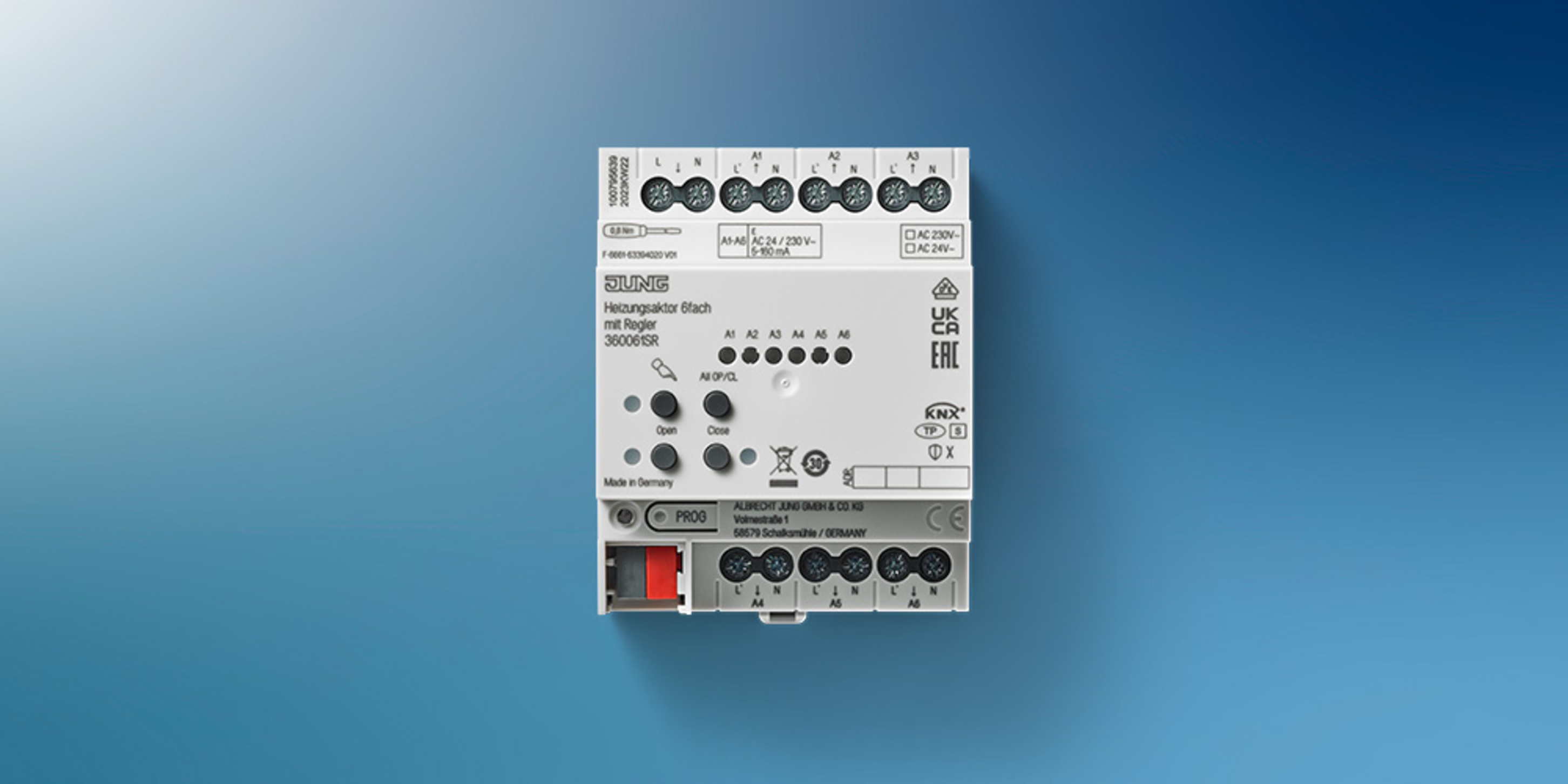 KNX Heizungsaktor 6-fach bei V-Tech Elektroinstallation in Königsbrunn