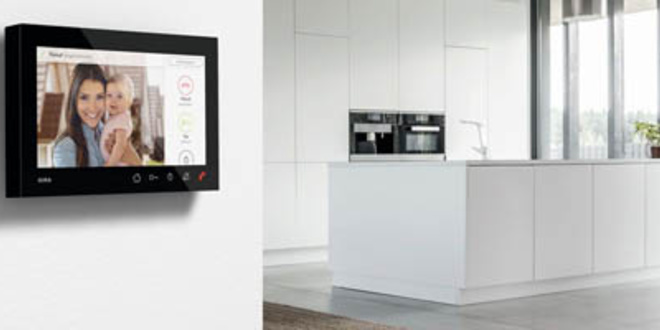 Gira Wohnungsstation bei V-Tech Elektroinstallation in Königsbrunn