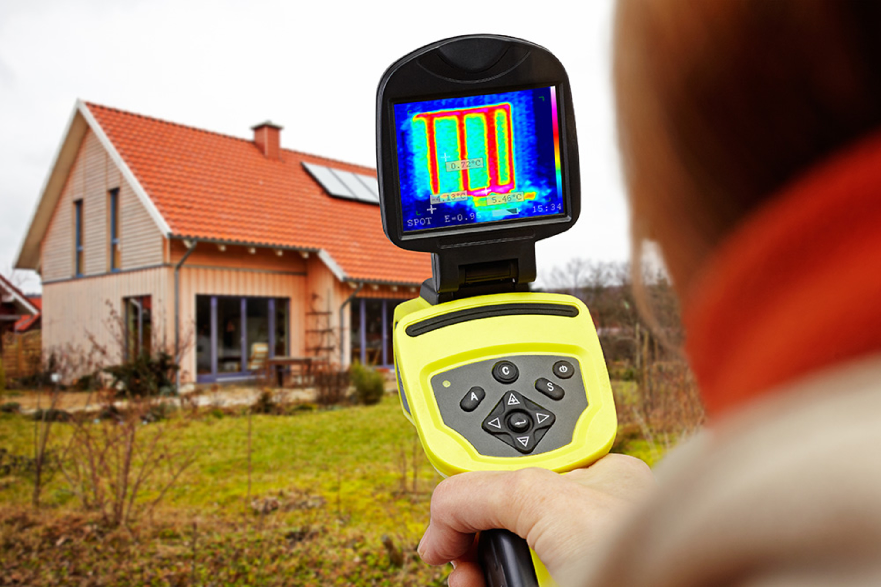 Thermografie bei V-Tech Elektroinstallation in Königsbrunn