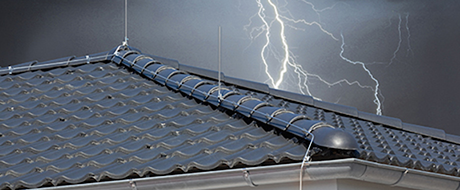 Äußerer Blitzschutz bei V-Tech Elektroinstallation in Königsbrunn