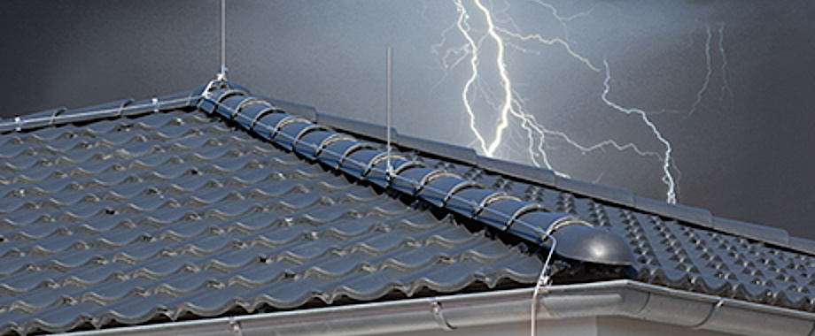 Äußerer Blitzschutz bei V-Tech Elektroinstallation in Königsbrunn
