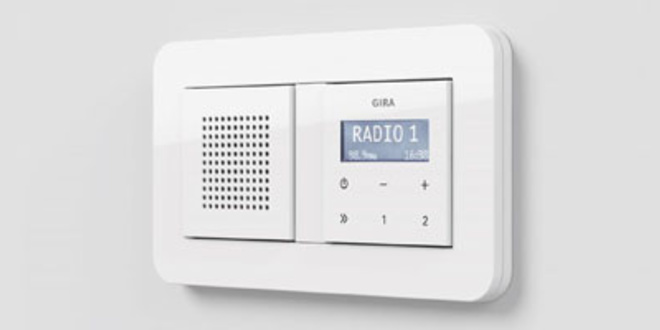 Gira Radio bei V-Tech Elektroinstallation in Königsbrunn