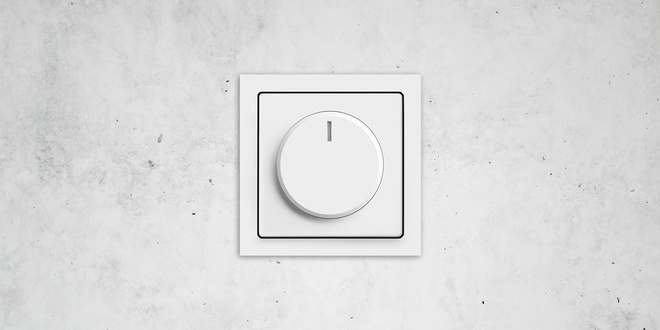 Busch-Dimmer® bei V-Tech Elektroinstallation in Königsbrunn